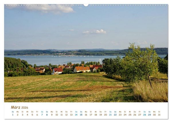 Produktbild: Brombachsee und Umgebung (hochwertiger Premium Wandkalender 2026 DIN A2 quer), Kunstdruck in Hochglanz