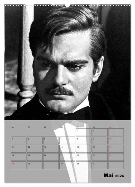 Produktbild: Filmstars - Legenden der goldenen Filmjahre (hochwertiger Premium Wandkalender 2026 DIN A2 hoch), Kunstdruck in Hochglanz