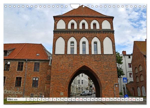 Produktbild: Stralsund, die wundersch&ouml;ne Hansestadt am Strelasund (Wandkalender 2026 DIN A4 quer), CALVENDO Monatskalender