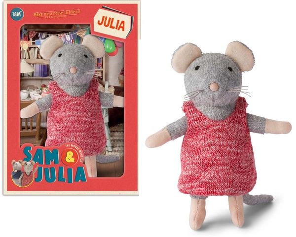 Sam & Julia: Plüsch-Maus: Julia