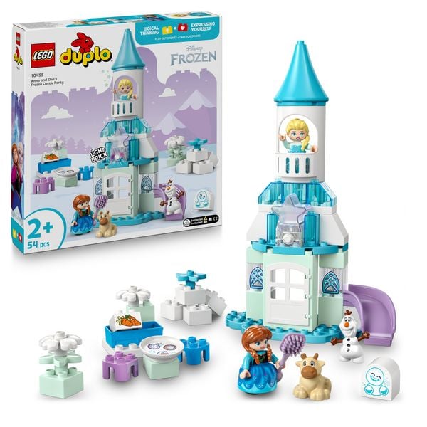 LEGO DUPLO | Disney Annas und Elsas Party im Eispalast, Spielzeug 10455