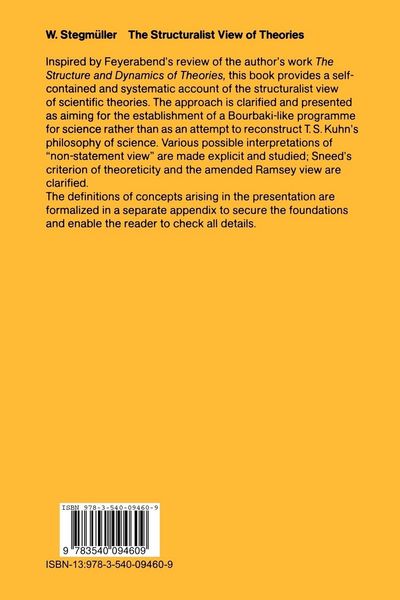 Produktbild: The Structuralist View of Theories