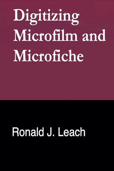 Produktbild: Digitizing Microfilm and Microfiche