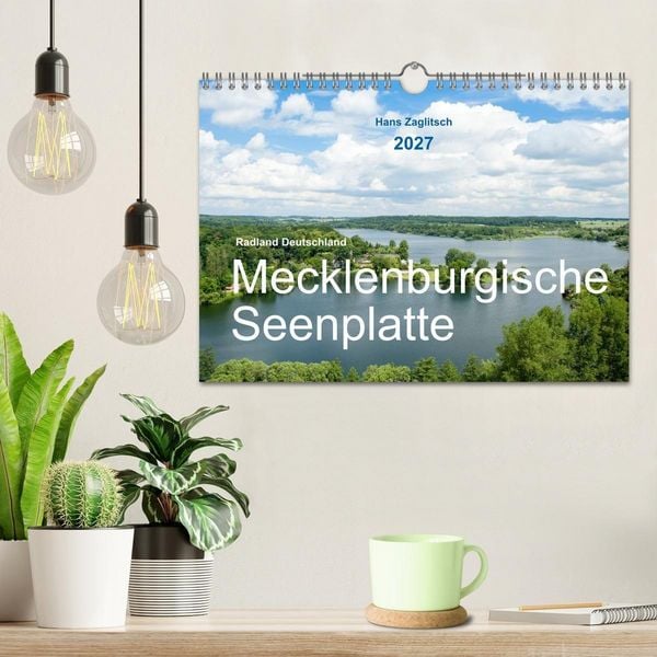 Produktbild: Radland Deutschland - Mecklenburgische Seenplatte (Wandkalender 2027 DIN A4 quer), CALVENDO Monatskalender