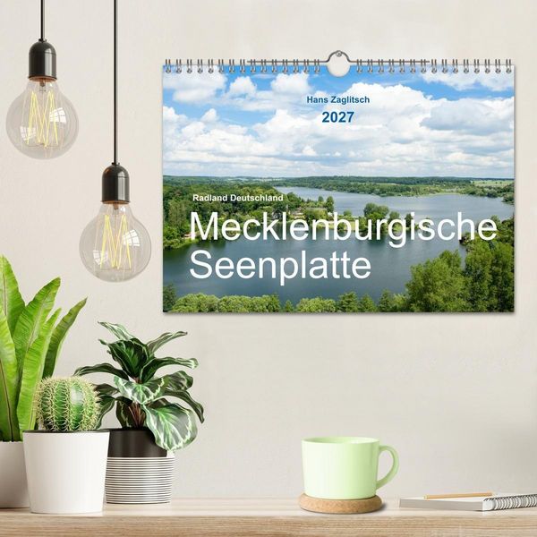 Produktbild: Radland Deutschland - Mecklenburgische Seenplatte (Wandkalender 2027 DIN A4 quer), CALVENDO Monatskalender