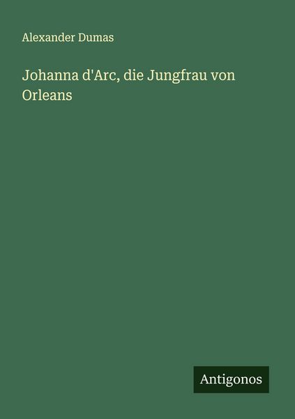 Produktbild: Johanna d'Arc, die Jungfrau von Orleans