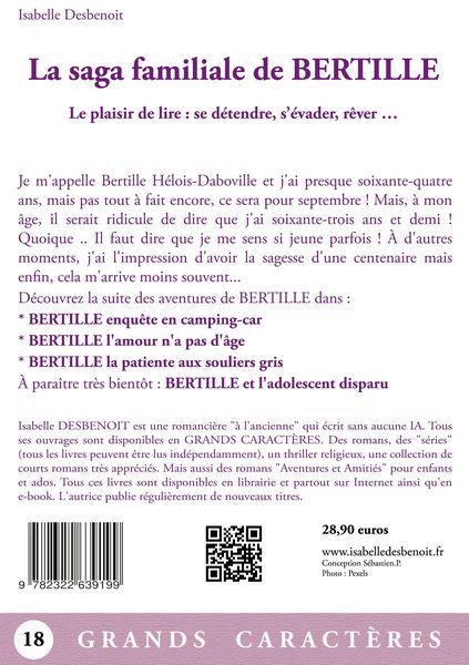 Produktbild: La saga familiale de Bertille