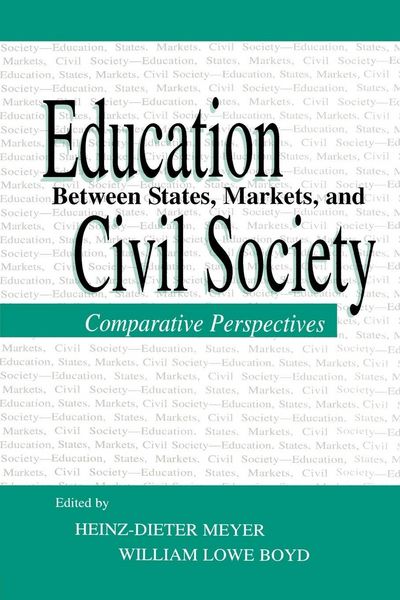 Produktbild: Education Between State, Markets, and Civil Society