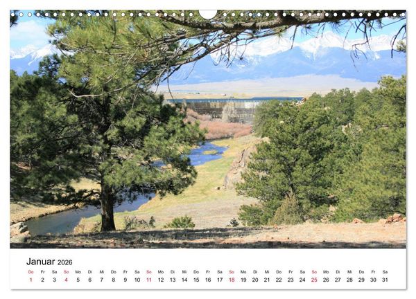 Produktbild: Colorado, USA - Ausflugsziele rund um Colorado Springs (Wandkalender 2026 DIN A3 quer), CALVENDO Monatskalender