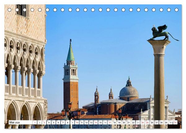 Produktbild: Venetien (Tischkalender 2026 DIN A5 quer), CALVENDO Monatskalender