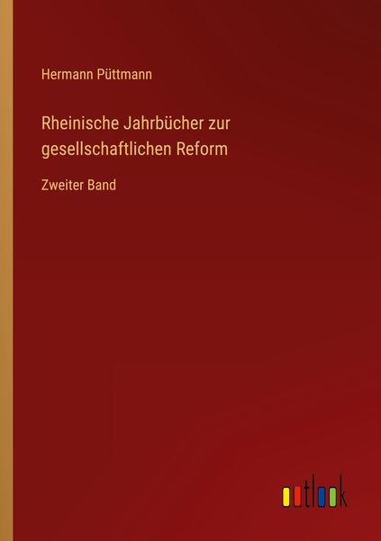 Produktbild: Rheinische Jahrb&uuml;cher zur gesellschaftlichen Reform