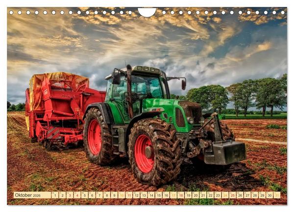 Produktbild: Landwirtschaft - die Zukunft ist digital (Wandkalender 2026 DIN A4 quer), CALVENDO Monatskalender