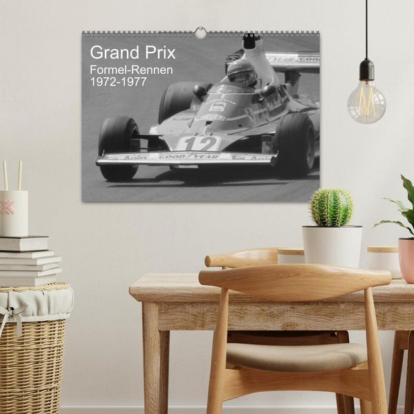 Produktbild: Grand Prix - Formel-Rennen 1972-1977 (Wandkalender 2026 DIN A3 quer), CALVENDO Monatskalender