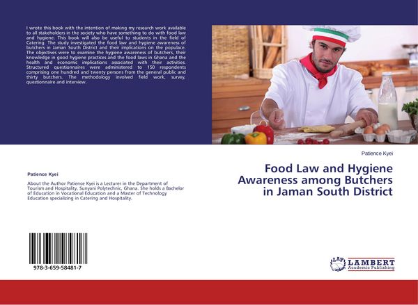 Produktbild: Food Law and Hygiene Awareness among Butchers in Jaman South District
