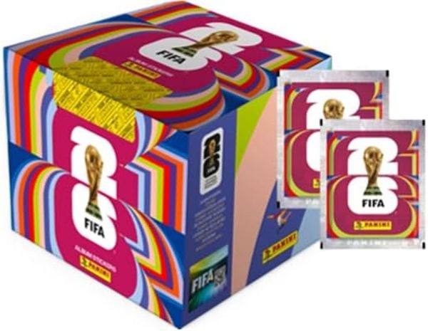 FIFA WM 26 Sticker Box (100er)
