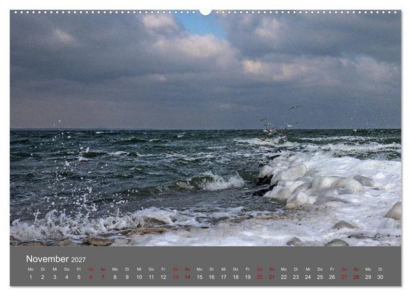 Produktbild: L&uuml;becker Bucht - Travem&uuml;nde - Niendorf - Timmendorf (hochwertiger Premium Wandkalender 2027 DIN A2 quer), Kunstdruck in Hochglanz