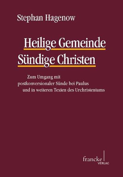 Produktbild: Heilige Gemeinde - S&uuml;ndige Christen