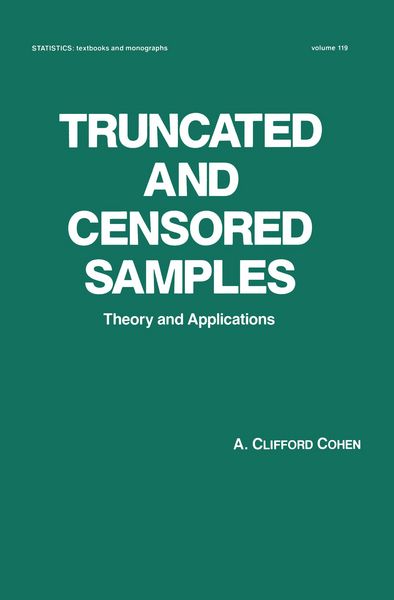 Produktbild: Truncated and Censored Samples