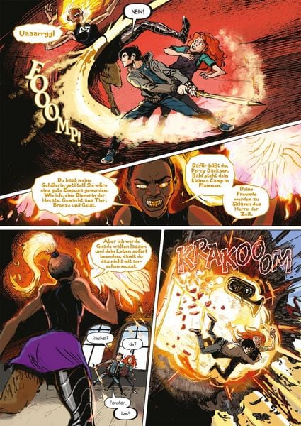 Produktbild: Percy Jackson (Comic) 4: Die Schlacht um das Labyrinth