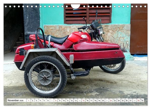 Produktbild: JAWA 350 - Exportschlager der CSSR (Wandkalender 2026 DIN A4 quer), CALVENDO Monatskalender