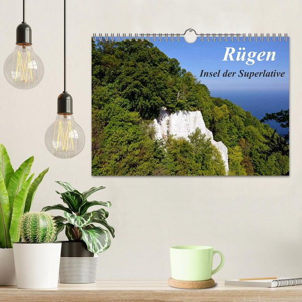Produktbild: R&uuml;gen &ndash; Insel der Superlative (Wandkalender 2026 DIN A4 quer), CALVENDO Monatskalender