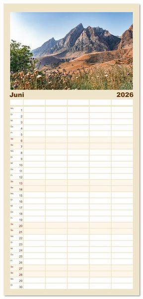 Produktbild: Familienplaner 2026 - Irak - Zwischen Stolz und Ver&auml;nderung mit 5 Spalten (Wandkalender, 21 x 45 cm) CALVENDO