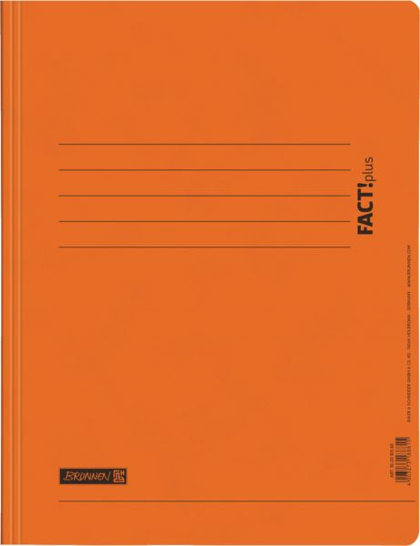 Produktbild: Brunnen Spiralhefter FACT!plus orange