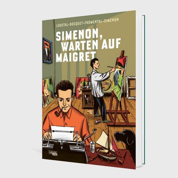Produktbild: Simenon, Warten auf Maigret