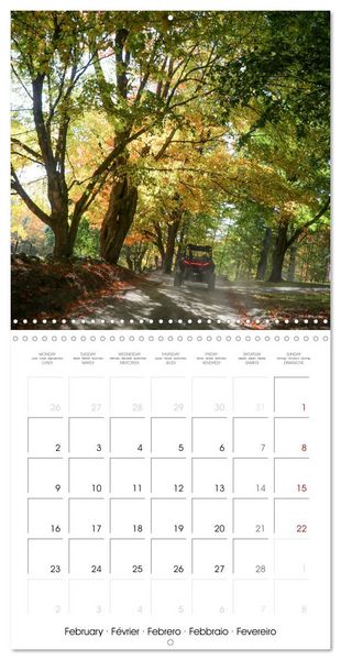 Produktbild: ATV/UTV Trail Riding in New England (Wall Calendar 2026 12 &times; 12 Inch) CALVENDO 12 Month Wall Calendar