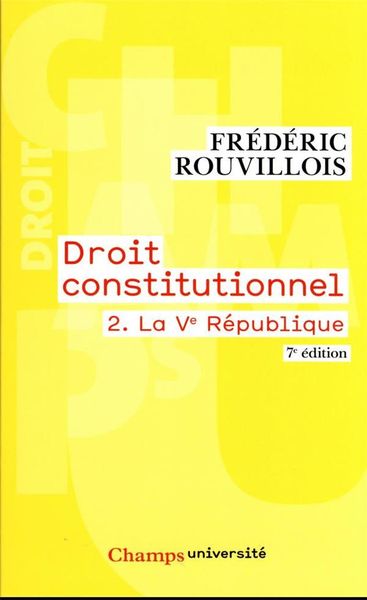 Produktbild: Droit Constitutionnel T2
