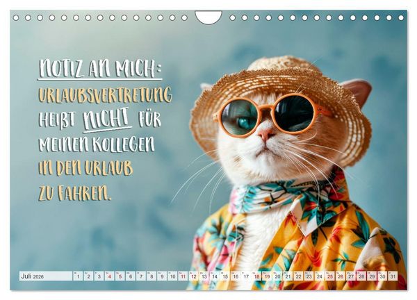 Produktbild: BEH&Ouml;RDE Der allt&auml;gliche Wahnsinn (Wandkalender 2026 DIN A4 quer), CALVENDO Monatskalender