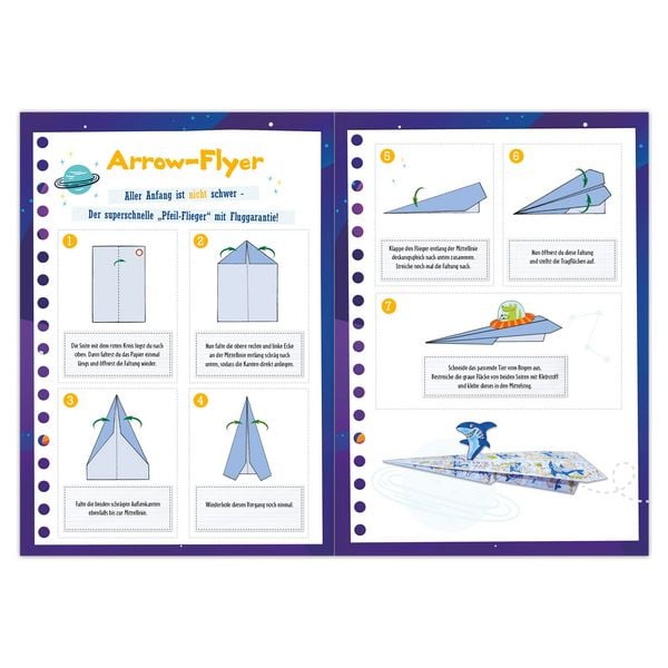 Produktbild: Schnippeln &ndash; Kleben &ndash; Fertig! Papierflieger