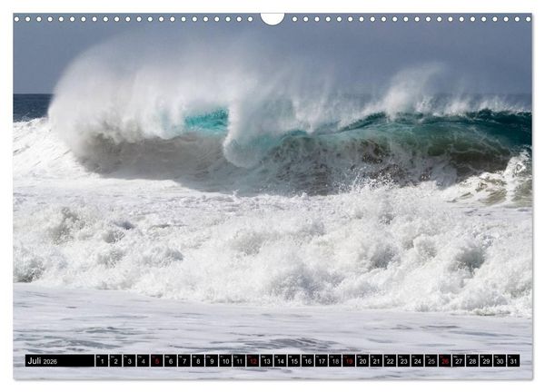 Produktbild: Hawai'i Wellen (Wandkalender 2026 DIN A3 quer), CALVENDO Monatskalender