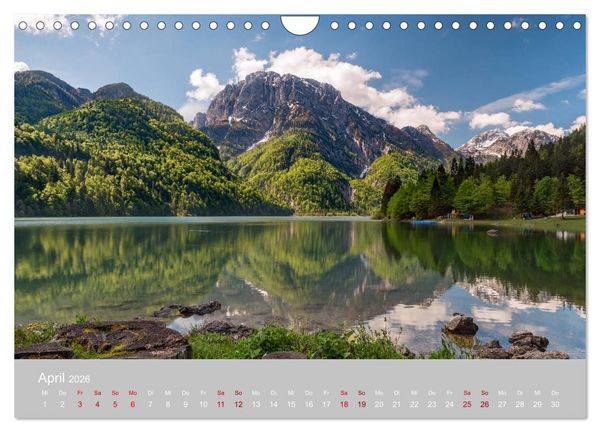 Produktbild: Die Julischen Alpen (Wandkalender 2026 DIN A4 quer), CALVENDO Monatskalender