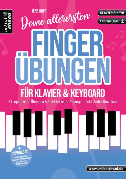 Deine allerersten Fingerübungen für Klavier & Keyboard -