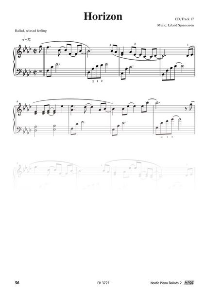 Produktbild: Nordic Piano Ballads 2