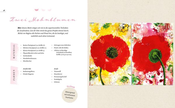 Produktbild: Blumen malen