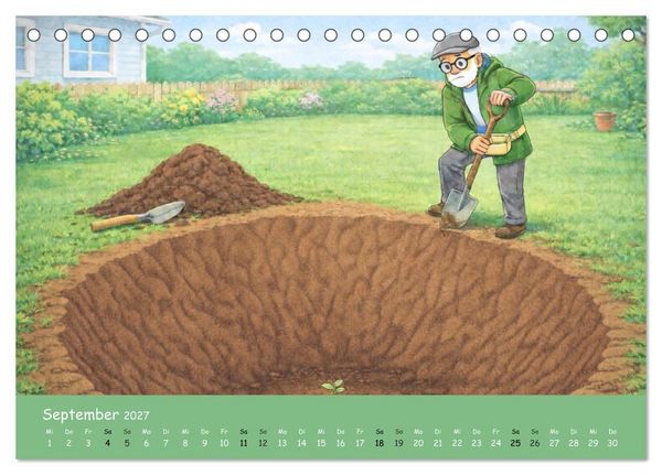 Produktbild: Ich bin noch nicht fertig - Opa Edition (Tischkalender 2027 DIN A5 quer), CALVENDO Monatskalender