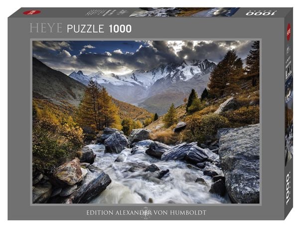 Heye - Standardpuzzle - Mountain Stream, 1000 Teile