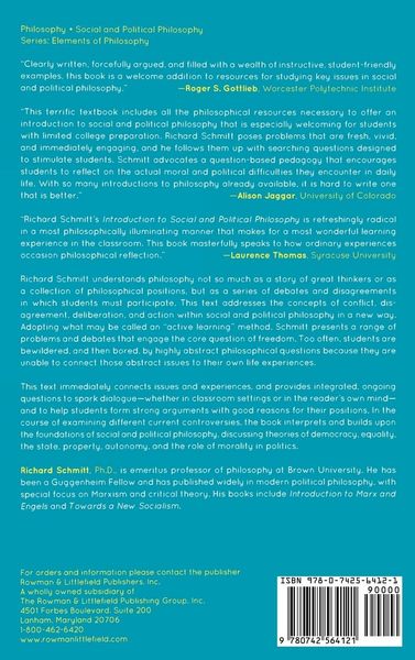 Produktbild: Introduction to Social and Political Philosophy