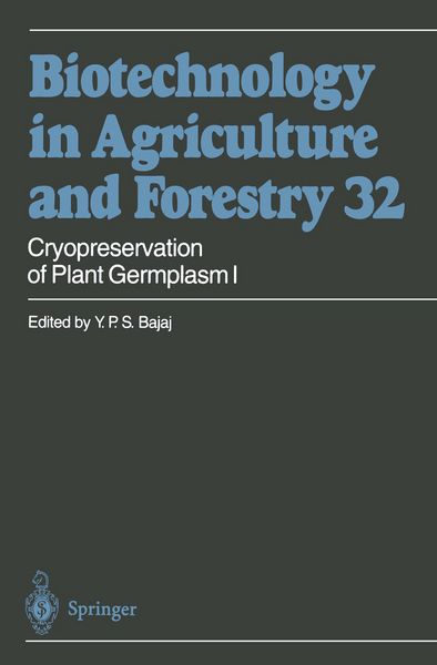 Produktbild: Cryopreservation of Plant Germplasm I