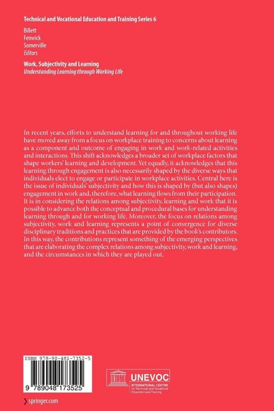 Produktbild: Work, Subjectivity and Learning