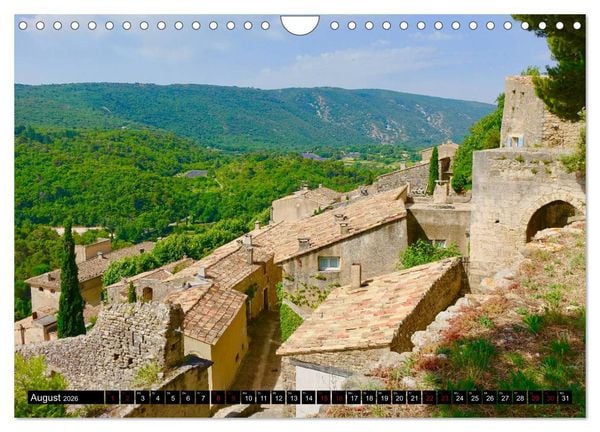 Produktbild: Luberon. Im Herzen der Provence (Wandkalender 2026 DIN A4 quer), CALVENDO Monatskalender
