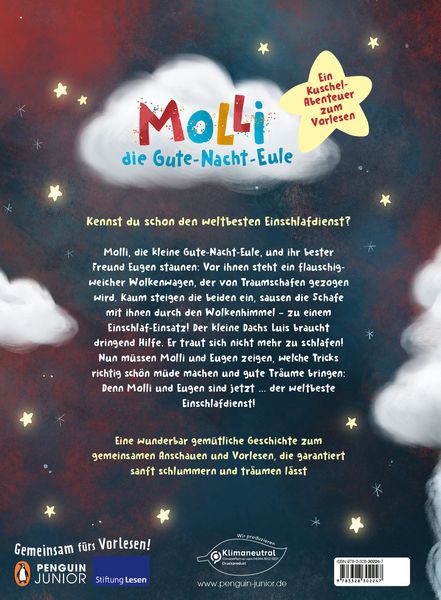Produktbild: Molli, die Gute-Nacht-Eule - Der weltbeste Einschlafdienst