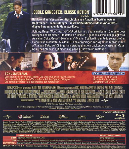 Produktbild: Public Enemies