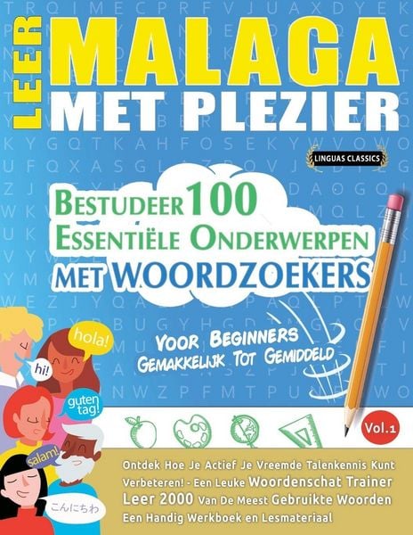 Produktbild: LEER MALAGA MET PLEZIER - VOOR BEGINNERS