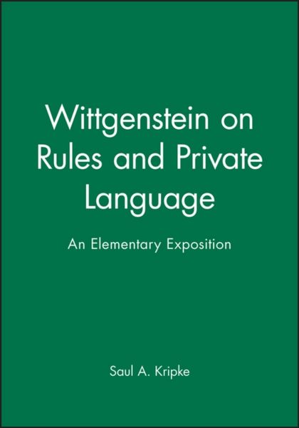 Produktbild: Wittgenstein Rules and Private