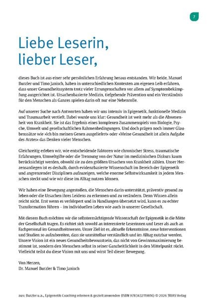 Produktbild: Epigenetik-Coaching erlernen & gezielt anwenden
