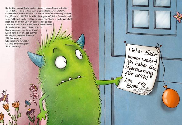 Produktbild: Eddie und das Kellergruseln. Bilderbuch