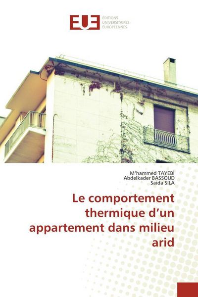 Produktbild: Le comportement thermique d'un appartement dans milieu arid